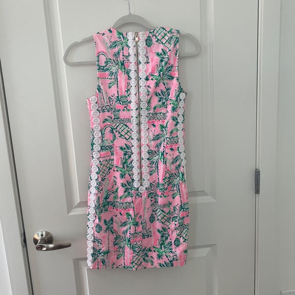 Lilly Pulitzer Mandeville Baby Always Worth It Baby Mila Stretch Shift D… - Picture 2 of 6